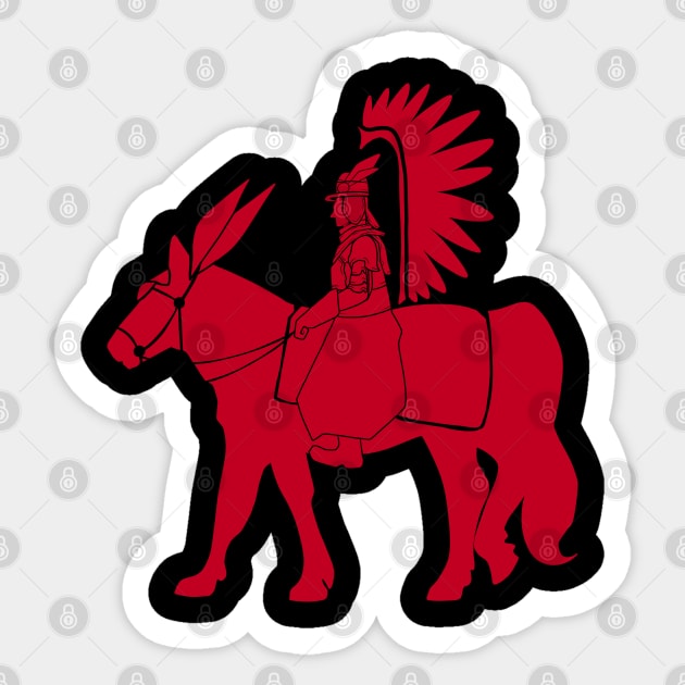 Polish Hussar Logo Sticker by KLOMONX